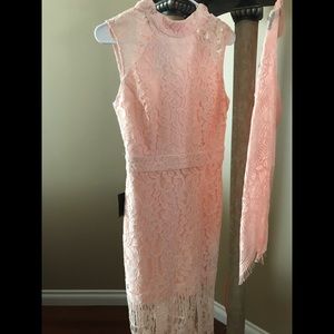 Bebe lace dress